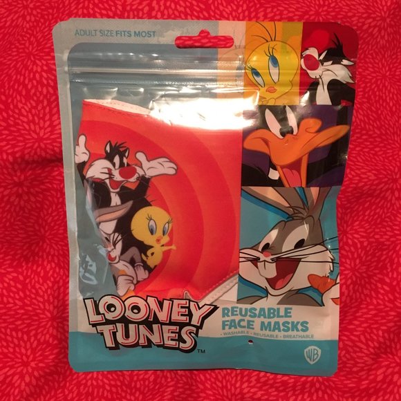 Looney Tunes Face Mask BRAND🆕😷 🛋️ 😷 - Picture 2 of 16